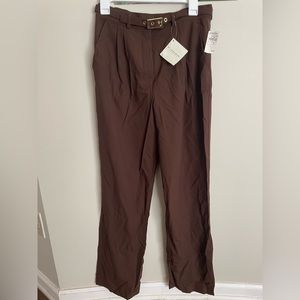 St. John Brown Dress Pants
